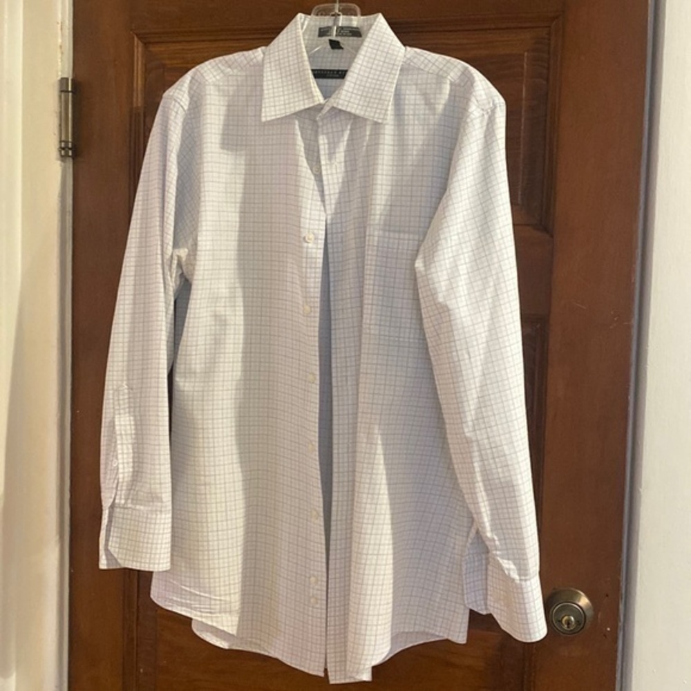 Geoffrey Beene Fitted Dress Shirt